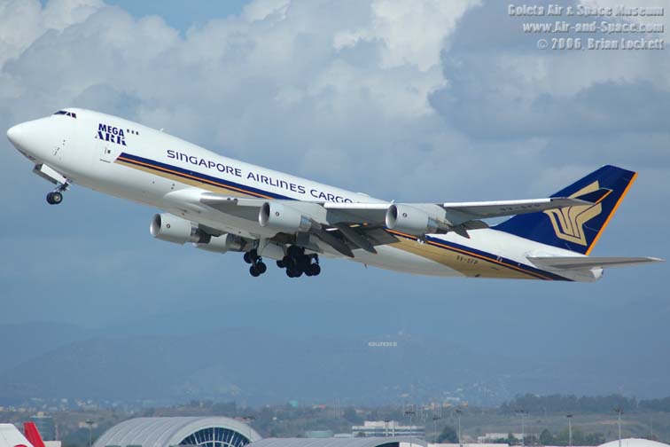 singapore airlines cargo air boeing flight international sfp 412f 9v space airport angeles 2006 los february carries hong kong construction